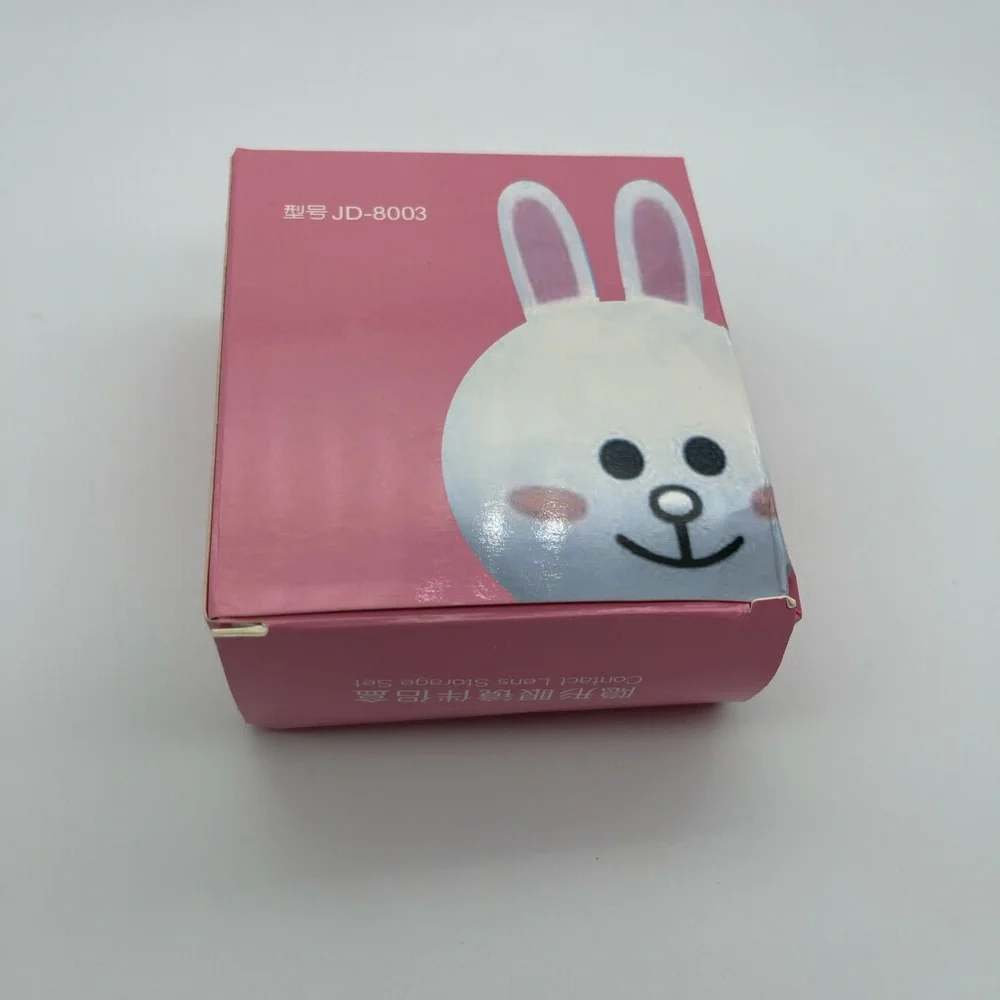 LINE Friends Style Contact Lense Travel Case - Cony the Rabbit